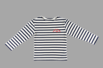Embroidered Breton Striped Shirt