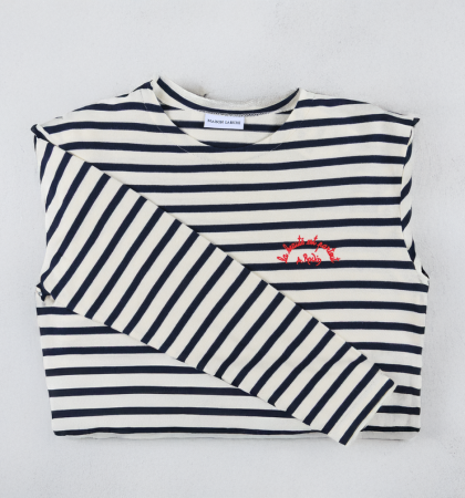 Kids' Embroidered Breton Shirt | Musée Rodin
