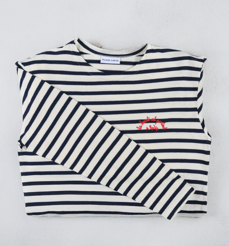 Kids' Embroidered Breton Shirt | Musée Rodin