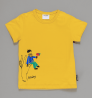 T shirt Rodin for Children - Yellow