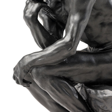 Le Penseur de Rodin. Reproduction de sculpture officielle du musée Rodin.