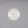 White porcelain plate model 1