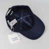 Casquette brodée bleue