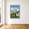 Illustrated poster Rodin Museum