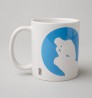 Mug Le Penseur Bleu
