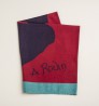 Torchon Le Penseur rouge carmin
