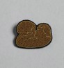 The Kiss Embroidered Brooch
