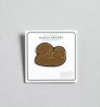 The Kiss Embroidered Brooch