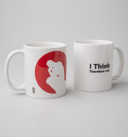 Mug rouge | Le Penseur | Musée Rodin
