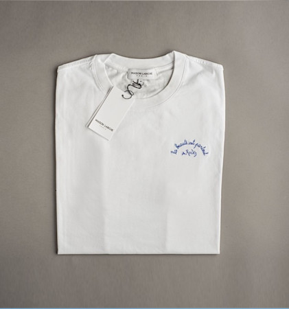 Tee-shirt blanc brodé | Musée Rodin
