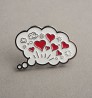 The Thinker "Love at First Sight" Lapel Pin