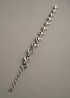 "Hand with ring" necklace - silver