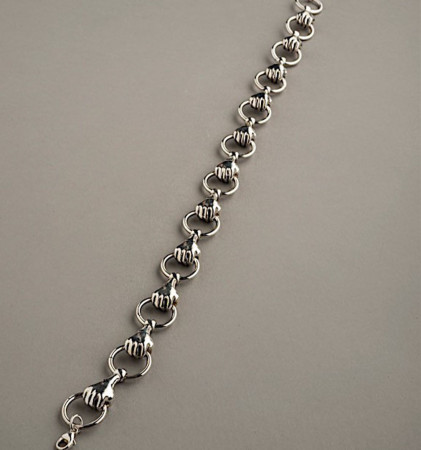 Necklace | Hand with Ring Silver-Plated | Musée Rodin