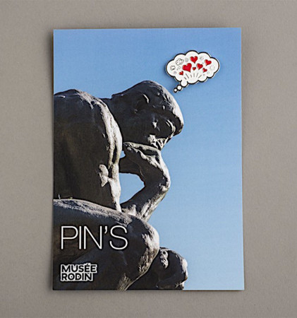 Pin's Coup de foudre Le Penseur | Musée Rodin