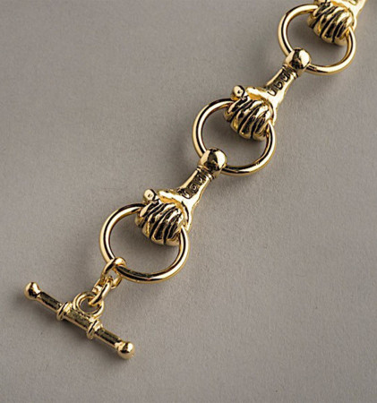 Bracelet | Hand with Ring Gold-Plated | Musée Rodin