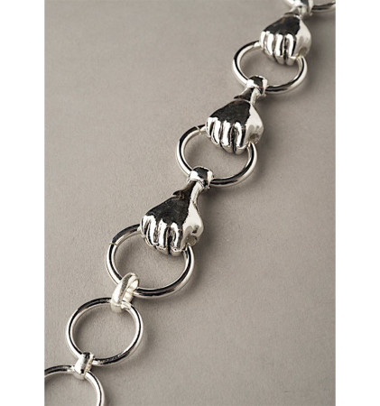 Bracelet | Hand with Ring Silver-Tone | Musée Rodin