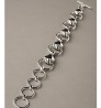Bracelet « main et anneau » - argenté
