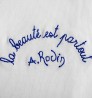 Tee-Shirt blanc brodé