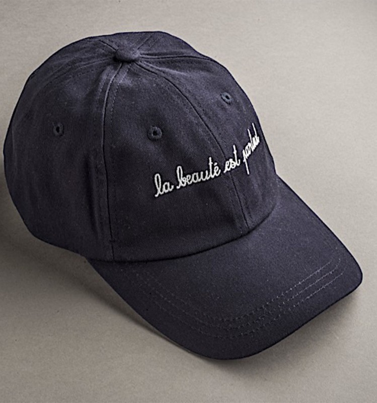Maison Labiche's embroidered cap