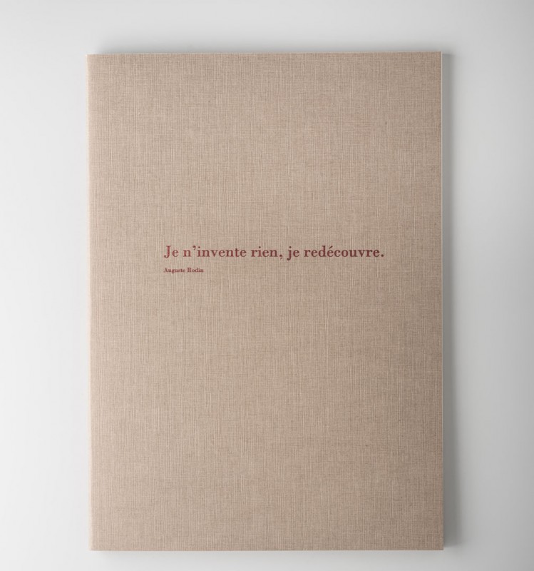 Soft cover notebook Le Typographe