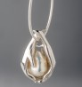 The Cathedral and pearl pendant necklace