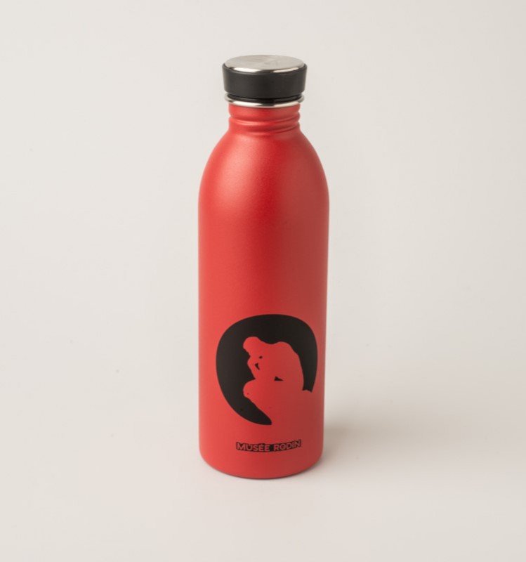 Red Water Bottle | The Thinker | Musée Rodin