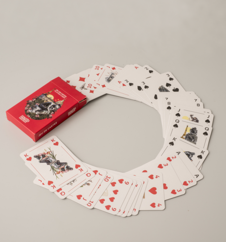 54-Card Playing Card Deck | Musée Rodin