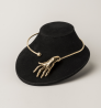 Collier torque rigide Main de Pianiste Grand Modèle