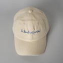 embroidered cap Maison Labiche